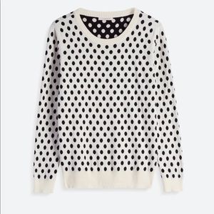 41 HAWTHORNE Gideon Polka Dot Sweater